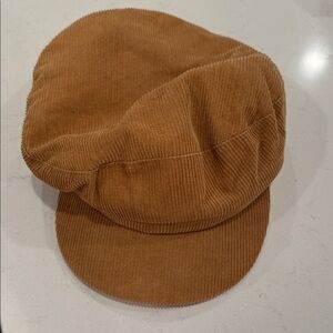 Zara Tan Corduroy Hat